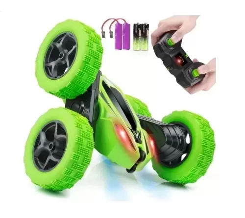 ORRENTE Stunt Rotating RC Xmas Toy Car for Kids