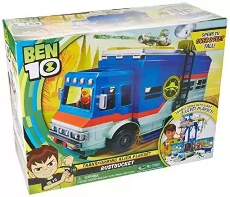 Ben 10 Rustbucket Deluxe Vehicle Transforming Playset For Kids