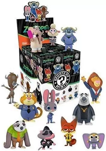 Disney Zootopia Figure For Kids By Funko Mystery Mini