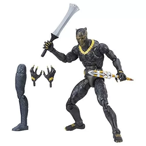 Marvel Black Panther Legends Erik Killmonger Figure For Kids - 6-inch