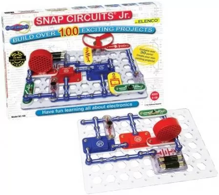 Snap Circuits Jr. SC-100 Electronics Discovery Kit For Kids
