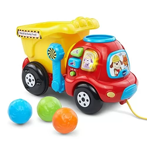 VTech Colorful Drop and Go Dump Toy Truck