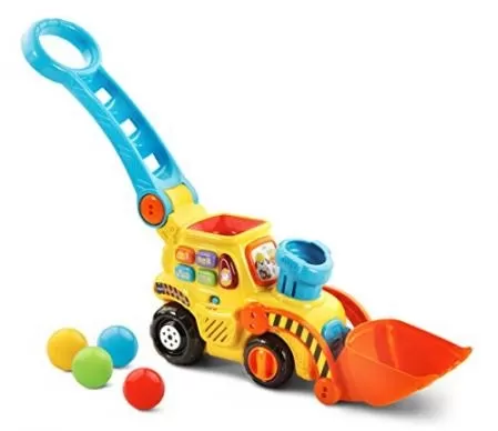 VTech Pop-a-Balls Push & Pop Bulldozer Toy For Kids