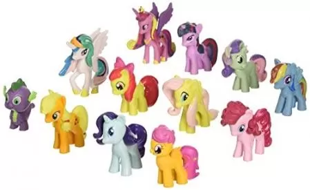 My Little Pony Toys Figurines Playset - 12 Piece