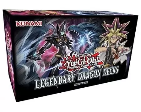 Yugioh Legendary Dragon Decks Trading Card Box Game - 153 Cards