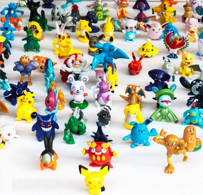 Pokémon Pikachu Monster Mini Action Figures