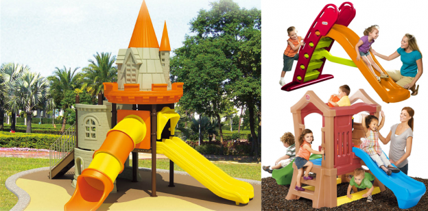 Upgraded 63" Toddler Climber Slide Indoor Slide for 1-5 Years Old Girls Boys